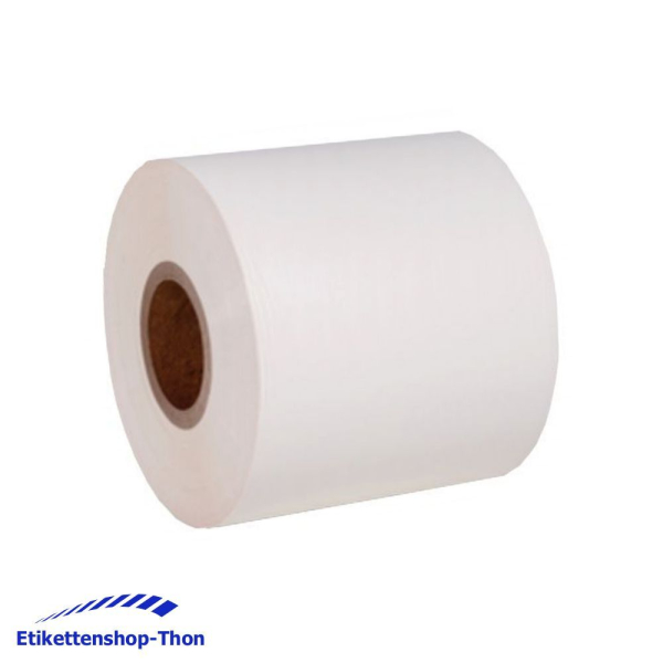 Thermotransfer-Farbband, 40 mm x 300 m - Harz - Weiß - 1 Zoll Hülse - außen